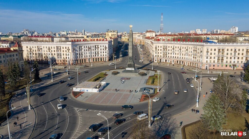Площадь Победы в Минске
