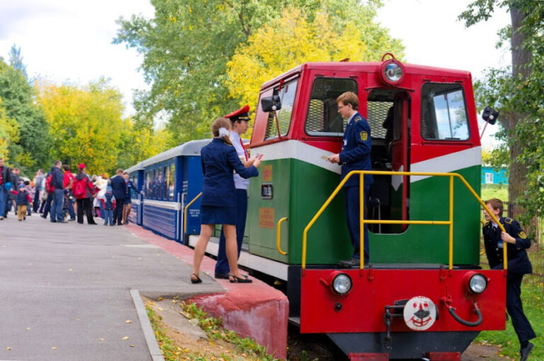 Детская железная дорога в Минске